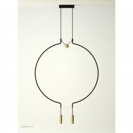 Zwis LED Axo Light Liaison G2 czarno-złoty