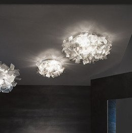 Slamp Clizia Medium dymna Lampa Sufitowa