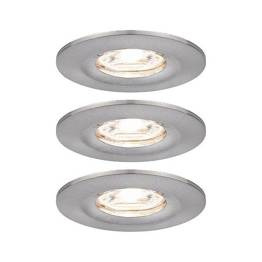 Paulmann Lampa do zabudowy PL94301 Nova IP44 2700K 3x4W