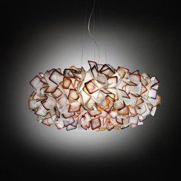 Slamp Clizia pomarańczowa Lampa wisząca