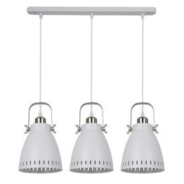 Italux Lampa wisząca Franklin MD-HN8026S-3-WH+S.NICK