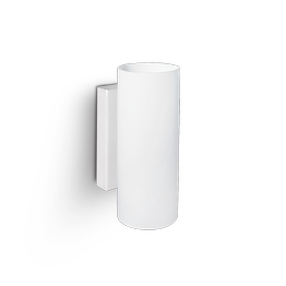 Lampa ścienna prosta biała Ideal Lux Paul AP2 Round