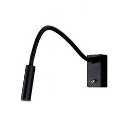 Lampa ścienna MaxLight Rider Black W0046