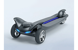 Aluppi DRAGON Czarna Deskorolka elektryczna