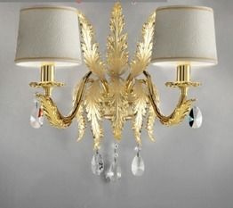 Masiero ACANTIA A2 Lampa Ścienna złota