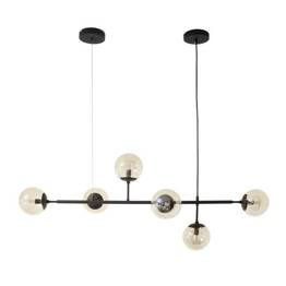 Lampa wisząca Helios AZ 4698 Czarna Azzardo