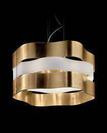 Lampade Italiane CRAZY SP 1037/50S Zwis biało-złoty