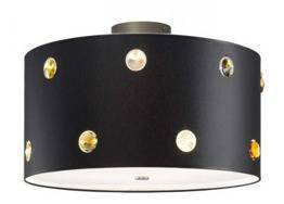 Ramko Rondo Cristal Plafoniera w kolorze czarnym