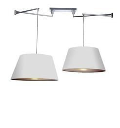 Azzardo Natalia 2S  Zwis biała AZ1923  AZ2592 x 2