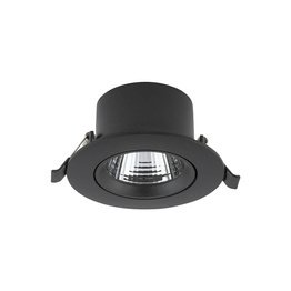 Oczko wpuszczane Nowodvorski Egina 5W LED 3000 K Czarne 10548