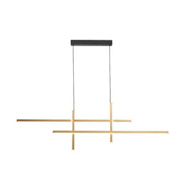 Zuma Line Edge 22008P-BK/GD Lampa Wisząca