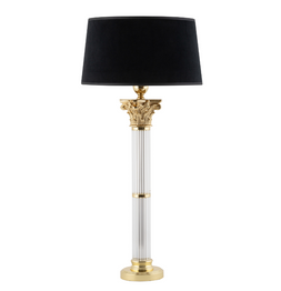 Luksusowa lampka gabinetowa Kutek Vera VER-LG-1(ZM/A)SZ-II