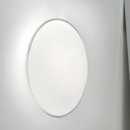 VISTOSI AURORA PP 30 Lampa Sufitowa 30 cm biała/chrom