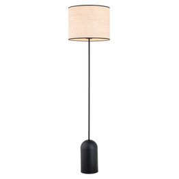 Lampa Stojąca Emibig Aspen Lp1 Black/Rattan (1324/LP1)