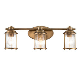 Ashland Bay QN-ASHLANDBAY3-NBR-BATH Ścienna lampa Elstead Lighting