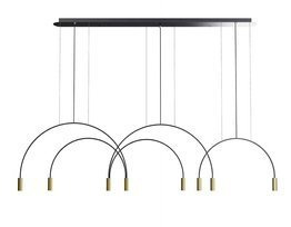 Zwis Estiluz Volta L165.1D2T Czarno Złoty