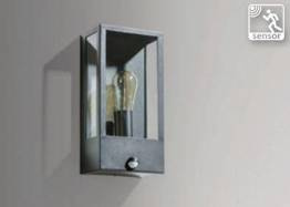 Azzardo Niklas Sensor AZ4487 Oprawa Ścienna Czarna