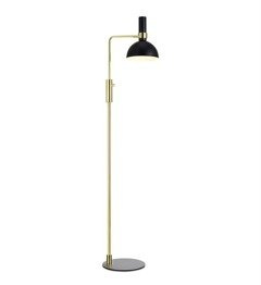 Markslojd Larry 106972 Lampa Stojąca czarno-złoty