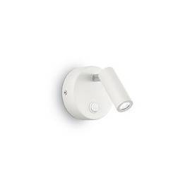 Ideal Lux Page Ap1 Round Bianco Lampa Ścienna