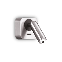 Kinkiet Ideal Lux Bean Ap Square Nickel 260679