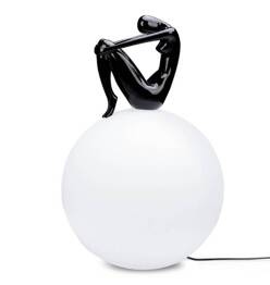 Lampa stojąca UOMO 35 czarna Moosee