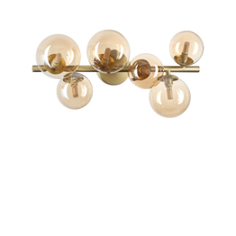 Lampa Sufitowa Ideal Lux Perlage Pl6 Ambra 327822