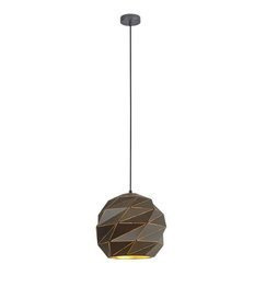 Italux Żyrandol Palermo PND-2424-1L-GR+GD