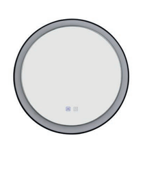 Lustro okrągłe Azzardo Sergio Mirror 60 CCT SWITCH BK AZ5819