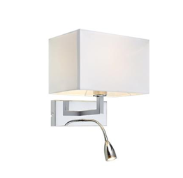 Kinkiet Biało-Srebrny SAVOY Markslojd 106307