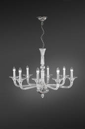 ITALAMP 430/8 Lampa wisząca transparentny