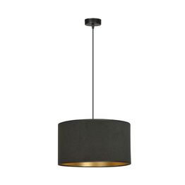 HILDE 1 BL BLACK lampa wisząca czarny (1054/1) - Emibig