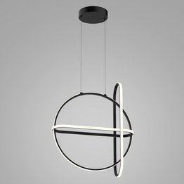 Nowoczesna Lampa wisząca w kolorze czarnym Italux Cerrila LED