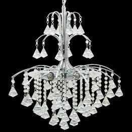 Elem Monte Carlo 6246/6 8C chrom Żyrandol kryształowy