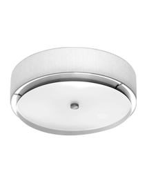 Lampa Sufitowa Estiluz Iris T-2712 biało/niklowa