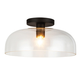 Lampa Wisząca Elstead Lighting ALM-SYLVIA-SF-BK-CL