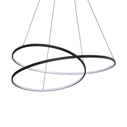 Zwis Ideal Lux Oz Sp D100 On-off Nero 3000k 364896