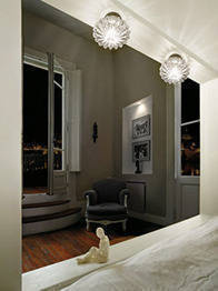 VISTOSI DIAMANTE FA CR 14 cm Lampa Sufitowa transparentna