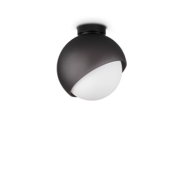 Ideal Lux Bloom Pl1 D22 Nero 366586 Plafon