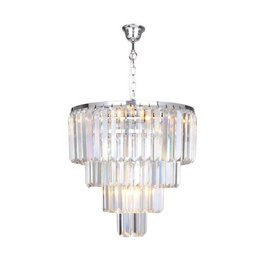 Lampa Kryształowa Zuma Line Amedeo 17106/4+1-CHR
