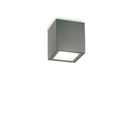 Ideal Lux Techo Pl1 Square D09 Antracite Plafon Zewnętrzny 251554