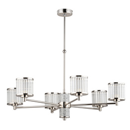 Lampa wisząca Kutek Żyrandol COM-ZW-6(BN/3)T Como