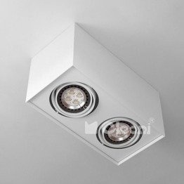 Alejo Plafon Biały Cleoni