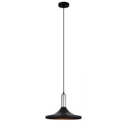 Italux Lusty Lampa Wisząca czarna- chrom