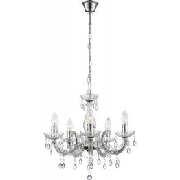 Świecznikowa lampa wisząca Globo Lighting Cuimbra II 63116-5