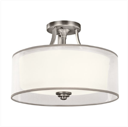 Elstead Lighting Lacey KL-LACEY-SF-AP Srebrny Plafon
