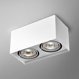 Lampa Sufitowa Złota AQform SQUARES 50-2 230V 45812-0000-U8-PH-19