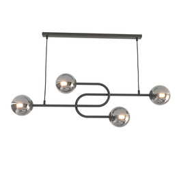 Lampa Sufitowa Emibig Atria 4 Bl Grafit (1384/4)