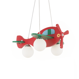 Lampa Wisząca Ideal Lux Avion Sp3 Rosso 136318