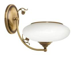 Lampa ścienna Kutek Casamia CAS-K-1(P) Patyna