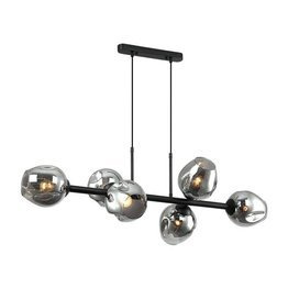 Zwis Nowoczesny Italux Borgo PND-30843-6 BK+SG